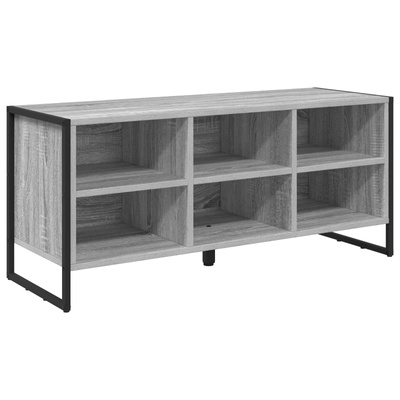Szafka na buty z przechowywaniem Szary Sonoma 100 x 35 x 44 cm