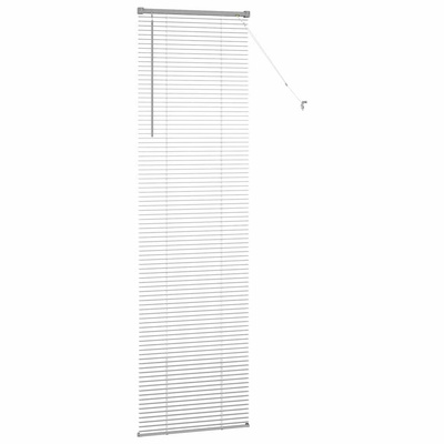 Żaluzje weneckie Srebrny 220 x 65 cm Aluminium