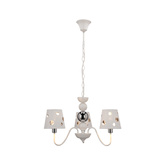 Żyrandol biały lampa wisząca 3xE14 Batley Ledea 50203109