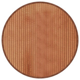 vidaXL Dywan okrągły, brązowy, 60 cm, bambusowy