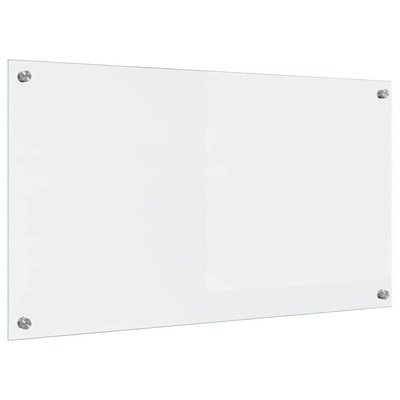 Panel kuchenny przezroczysty 90 x 50 cm szkło hartowane