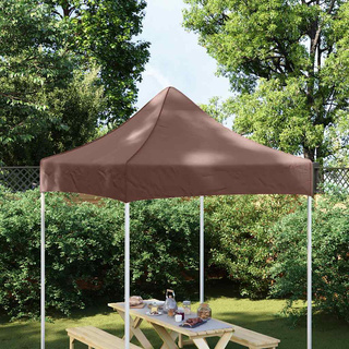 Dach do namiotu imprezowego, 2 x 2 m, brązowy, 270 g/m?