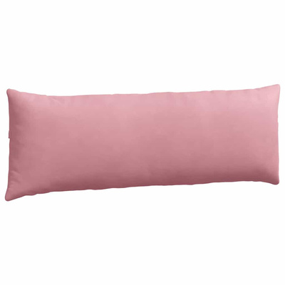 Poduszki na sofę 2 pcs Różowy 120 x 40 cm Tkanina sztruksowa
