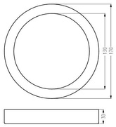 Oprawa Stropowa Candellux 2263755 Spn-04 Ip20 Led