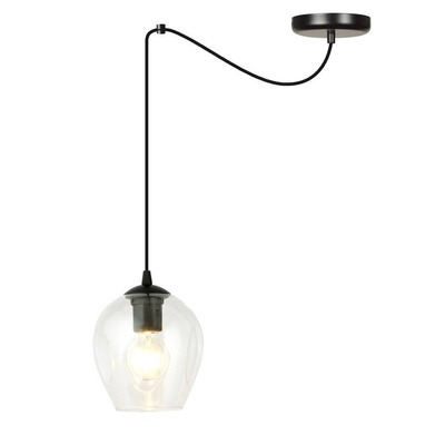 Lampa wisząca  LEVEL 1 BL TRANSPARENT