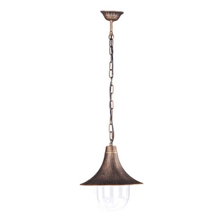 Lampa ogrodowa wisząca K-8126 CZARNY/ZŁOTY z serii BOSTON