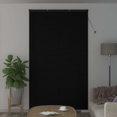 Żaluzja wenecka Czarny 213 x 150 cm 25 mm PVC