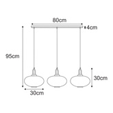 Lampa wisząca K-5856 z serii AKARI
