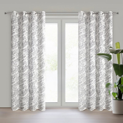 Zasłona Edith naturalna 140x250