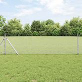 Ogrodzenie heksagonalne 0,8 x 50 m Stal galwanizowana srebrny
