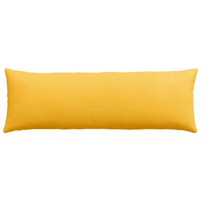 Poduszki na sofę 2 pcs Jasnożółty 120 x 40 cm