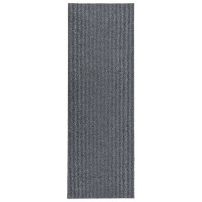 vidaXL Dywanik pochłaniający zabrudzenia, 100x350 cm, szary