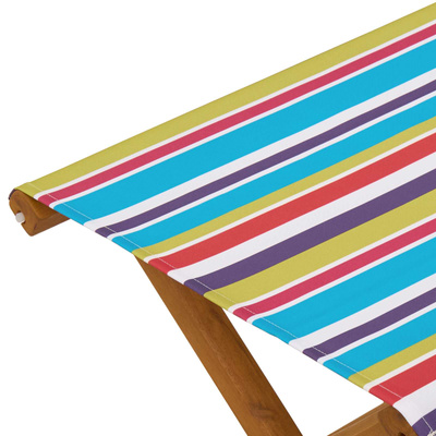 Fotel ogrodowy 2 pcs Lite Drewno Eukaliptusowe Wielokolorowe
