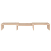 Podstawka na monitor, 60x24x10,5 cm, lite drewno sosnowe