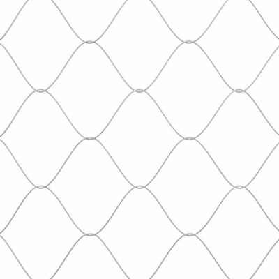 Klatka dla psa z dachem srebrny 200 x 200 x 258 cm Stal i PE