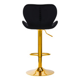 4Rico Hoker barowy QS-B15 aksamit czarny 141185