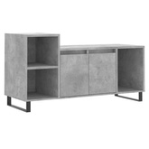 vidaXL Szafka pod TV, szarość betonu, 100x35x55 cm