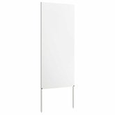 Ekran zapewniający prywatność w ogrodzie Biały 50 x 140 cm