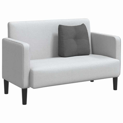 Poduszka na plecy Ciemnoszary 45 x 24 x 50 cm tkanina