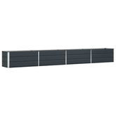 Donica Antracyt 385 x 50 x 45 cm Stal Galwanizowana