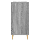 Stojak na odtwarzacz płyt Szary Sonoma 71 x 39,5 x 83 cm
