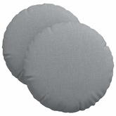 Poduszki na siedziska 2 pcs Jasnoszary ?40 x 13 cm tkanina