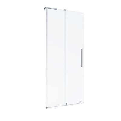 KABINA WALK-IN PRZESUWNA 100 CM, TRANSP 8 MM, CHROM