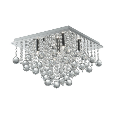 RLX92711-5 RANGEL LAMPA SUFITOWA SREBRNA/SILVER