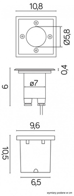 Lampa najazdowa ST 5024 B