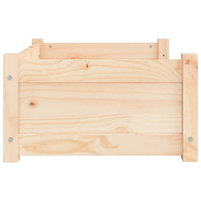 vidaXL Legowisko dla psa, 65,5x50,5x28 cm, lite drewno sosnowe