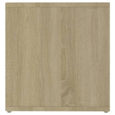 vidaXL Szafka pod TV, dąb sonoma, 72x35x36,5 cm