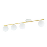 Lampa sufitowa  MONZA 4 WH OPAL