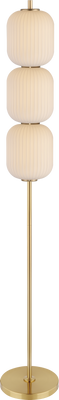 Lampa podłogowa złota FELLY