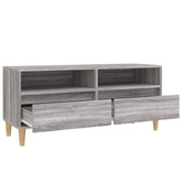 vidaXL Szafka pod TV, szary dąb sonoma, 100x34,5x44,5 cm
