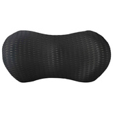 Poduszka pod plecy Czarny Pianka z pamięcią 46 x 24 x 11 cm