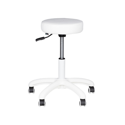Taboret kosmetyczny AM-303-2 biały 134992