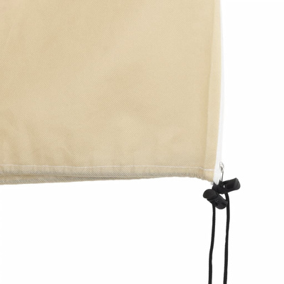 Kaptury ochronne z suwakiem, 2 szt., 70 g/m? 3,93x3,5 m