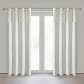 Zasłona Roses kremowa 140x250