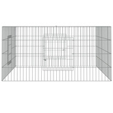 Klatka dla królika, 110x110x55 cm, galwanizowane żelazo