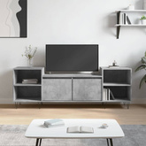 vidaXL Szafka pod TV, szarość betonu, 160x35x55 cm