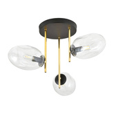 Lampa sufitowa ARGO 3 BL TRANSPARENT
