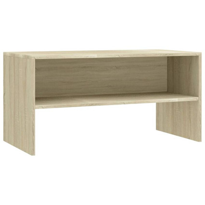 vidaXL Szafka pod TV, dąb sonoma, 80x40x40 cm, materiał drewnopochodny