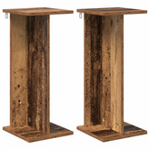 Stojak na rośliny 2 pcs Stare drewno 25 x 25,5 x 60,5 cm