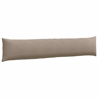 Poduszki na sofę 2 pcs Ciemnoszary 200 x 40 cm tkanina