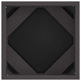 Donica Czarny 30 x 30 x 30 cm Stal