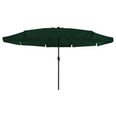 Parasolka ogrodowa Zielony 395 x 395 x 245 cm Poliester