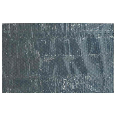 Pływająca folia solarna z PE, 1200x600 cm, czarno-niebieska