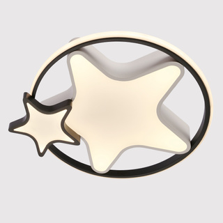 ASTRE lampa sufit. plafon brązowy+biały 36W LED 3000-6500K klosz biały z pilotem