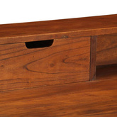 vidaXL Biurko, 110x50x90 cm, lite drewno akacjowe