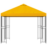 Altana 3 x 3 m żółty Poliester i Stal 190 gsm